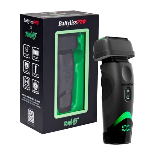 BaBylissPRO® x Tomb45® Wireless Charging Double-Foil Shaver