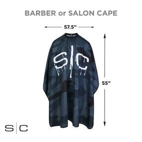 Stylecraft black camo barber & stylist capes