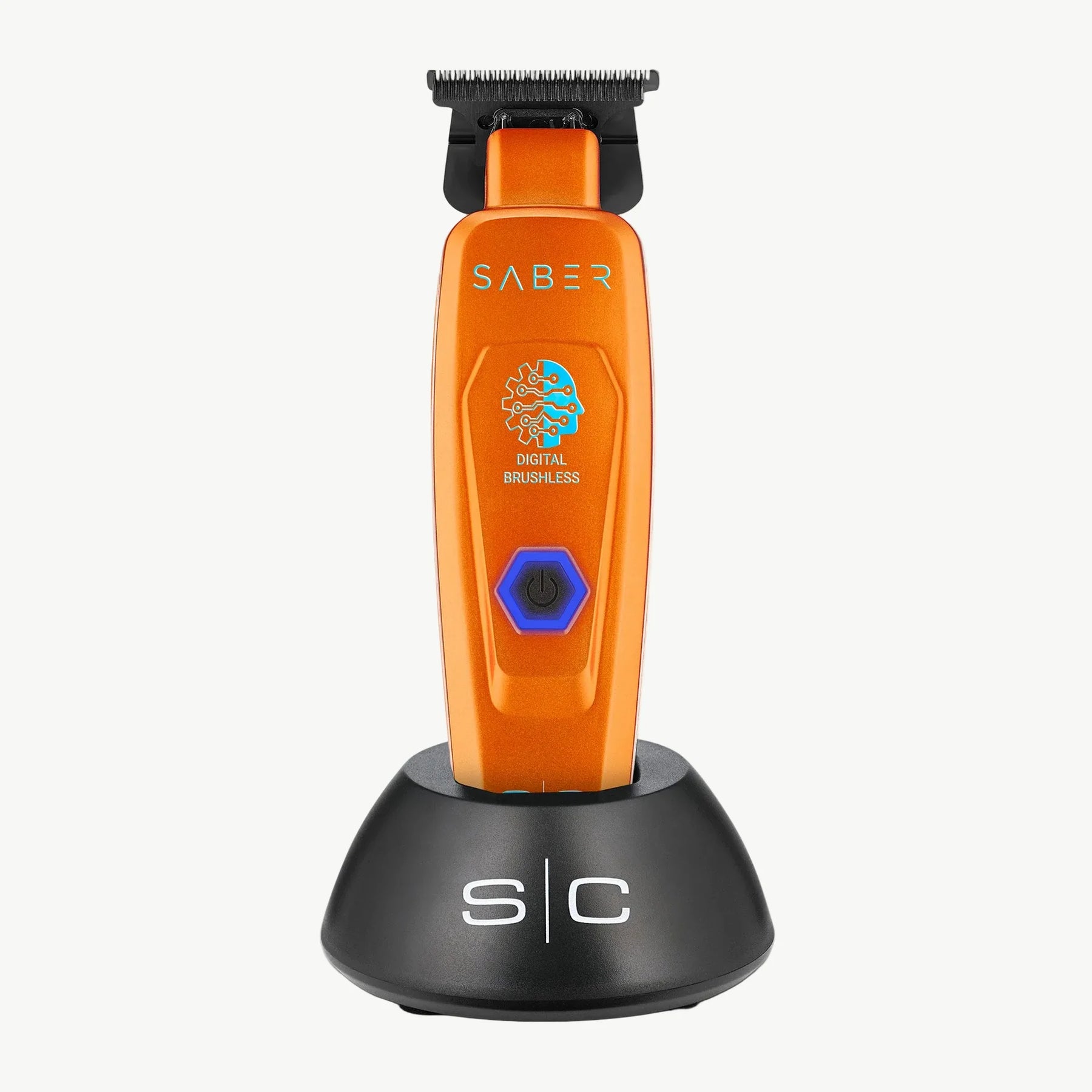 Stylecraft Saber Hair Trimmer with Digital Brushless Motor -Orange-