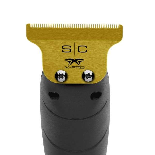 Stylecraft  gold titanium x-pro hair trimmer blade black diamond carbon dlc deep tooth cutter