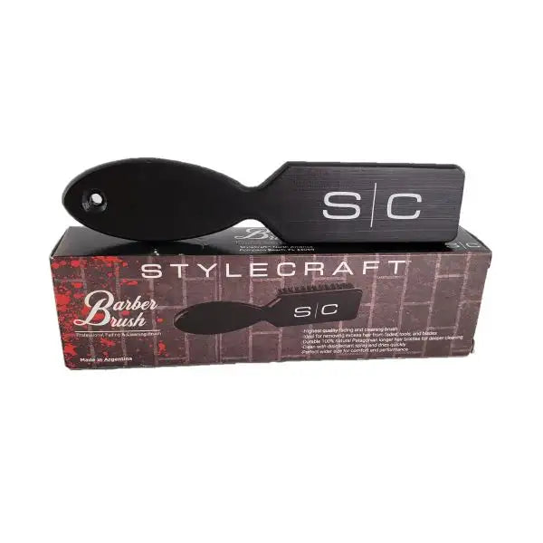 Stylecraft fade and cleaning barber hair brush