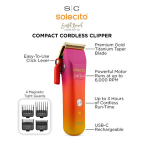 Stylecraft Solecito Pro Hair Clipper with Powerful Rotary Motor