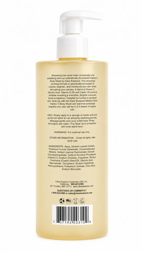 Clear Essence Melanin Glow Vitamin C Body Wash