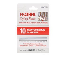 Feather Styling Razor Texturizing Blades