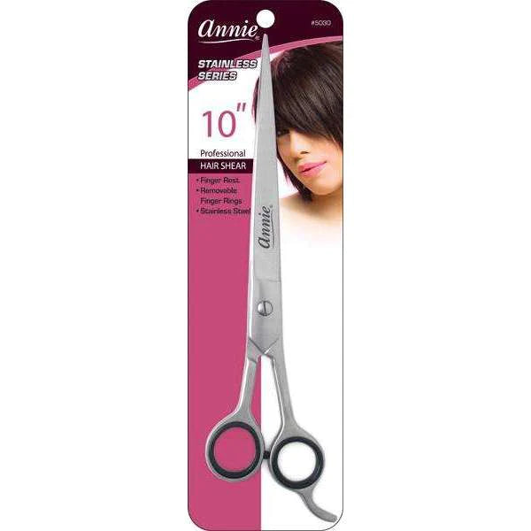 Annie Stainless Steel Barber Shear 10"