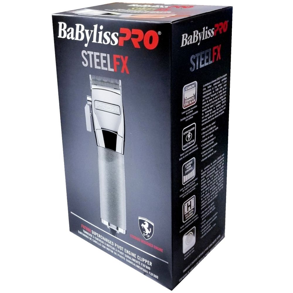 BaBylissPro SteelFX Supercharged Pivot Motor Clipper(Not a cordless)