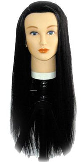 Burmax F752 Alison Protein Fiber Hair Cutting Manikin without the holder