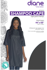 Diane DTA015 Shampoo cape -black