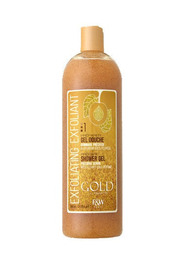 Fair and White 1 Prepare Gold Exfoliating Shower Precious Scrub 940ml (Hydroquinone FREE!!!)