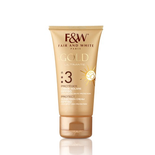 Fair and White 3: Protect Gold Sunscreen SPF 50 50ml (Hydroquinone FREE!!!)