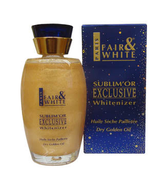 Fair and White Exclusive Dry Golden Oil 50 ML (Hydroquinone FREE!!!)