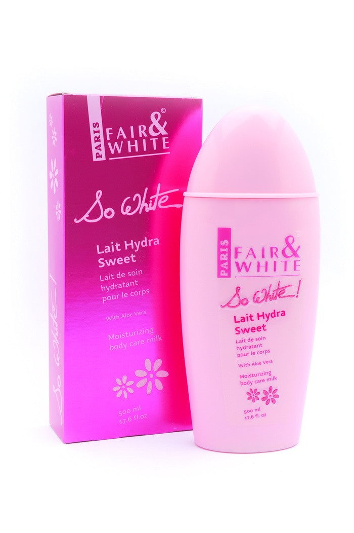 Fair and White: So White Lait Hydra Sweet Moisturizing Body Care Milk 500 ml (Hydroquinone FREE!!!)