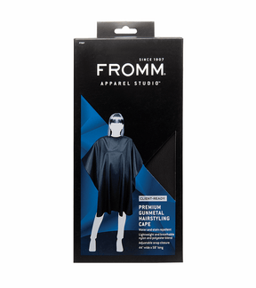 Fromm F7007 Premium Gunmetal Hairstyling Cape