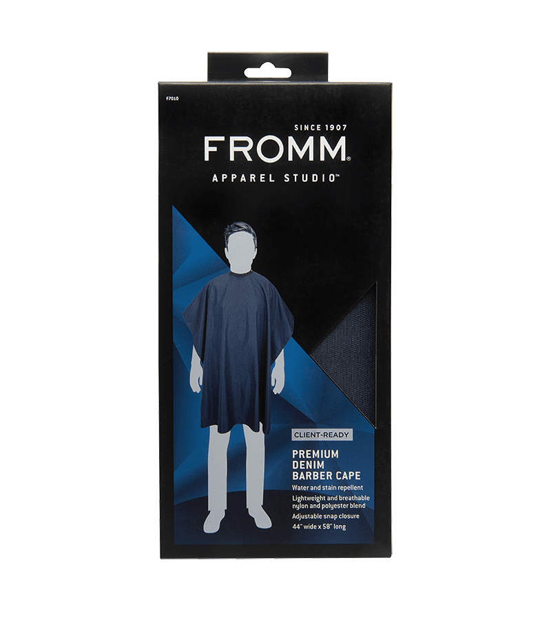 Fromm F7010 Premium Denim Barber Cape