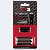 BaByliss Pro FX3 Replacement Foil & Cutter For FX3 Shaver - Black