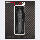 BaByliss Pro FX3 Professional High Torque Trimmer - Black  (Dual Voltage)