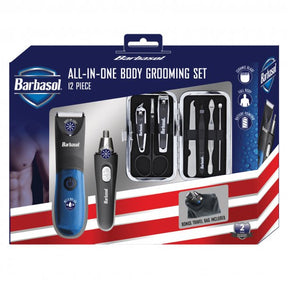 Barbasol 12-Piece All-In-One Body Grooming Set