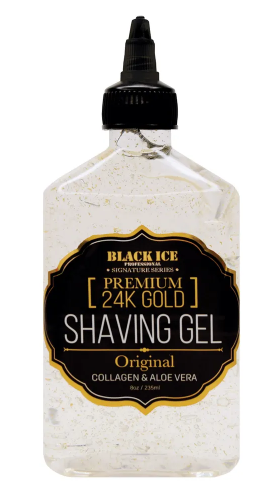 BlackIce ORIGINAL - Shaving Gel w/ Collagen & Aloe Vera (235ml/8oz)