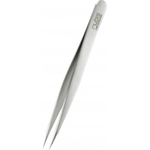 Rubis 1K002-95 Pointed Tip Tweezer-Swiss Made