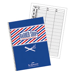 Scalpmaster 3 Column Barber Appointment Book