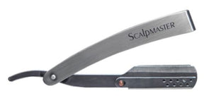 Scalpmaster Deluxe Straight Edge Shaving Razor With 5 Blades