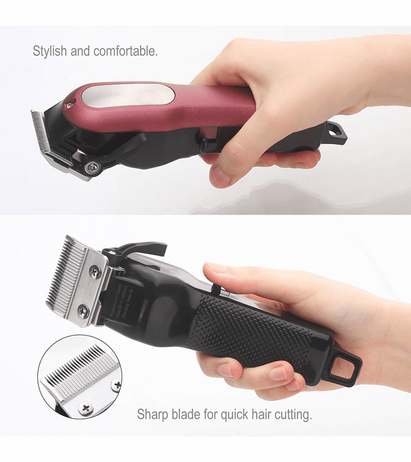 WMARK NG-101 Rechargeable Hair Clipper with LED Battery Display-Takes 3 - 4 days to deliver